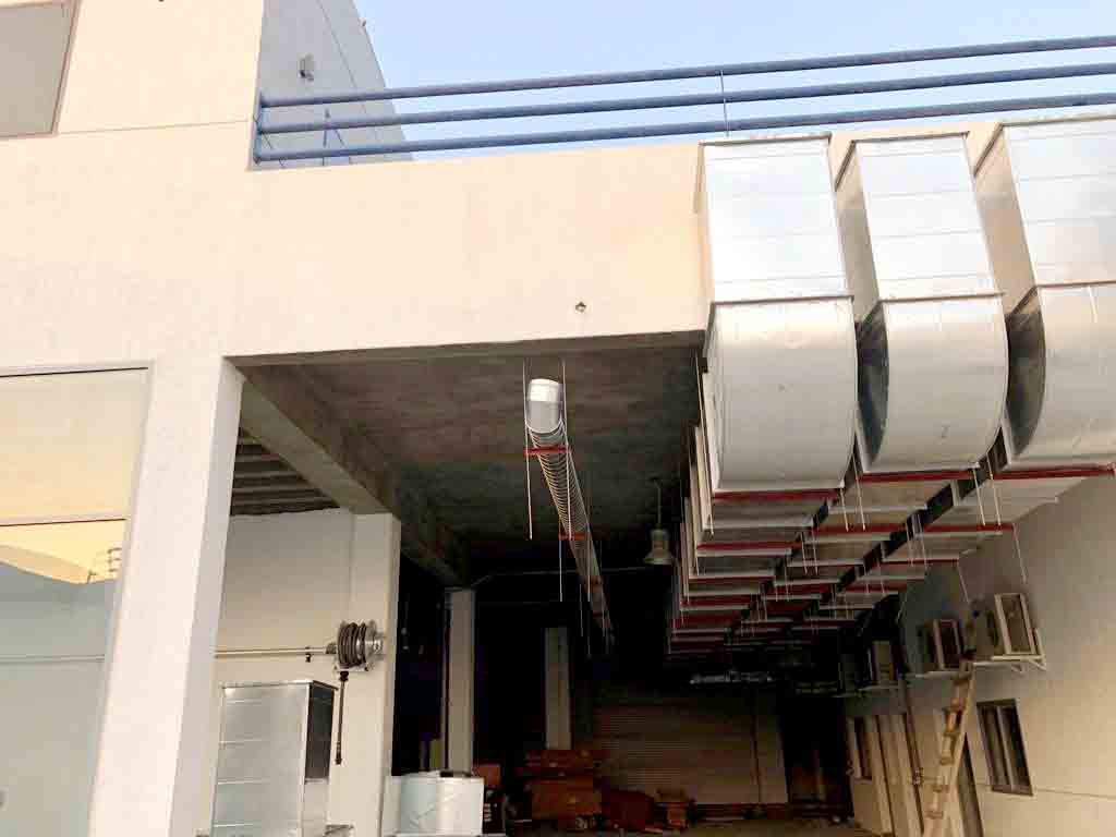Ducting Work For Al Babtain