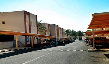 Saleh Shahab Resort Parking Shade